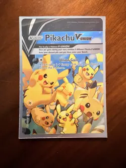 Pikachu V-Union [Set of 4] SWSH: Sword & Shield Promo Cards Holo - Image 2
