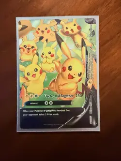 Pikachu V-Union [Set of 4] SWSH: Sword & Shield Promo Cards Holo - Image 5