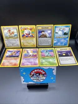 Vintage WOTC Pokemon TCG Non Holo Rare - Lot Of 8 Cards - Image 1