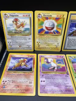 Vintage WOTC Pokemon TCG Non Holo Rare - Lot Of 8 Cards - Image 2