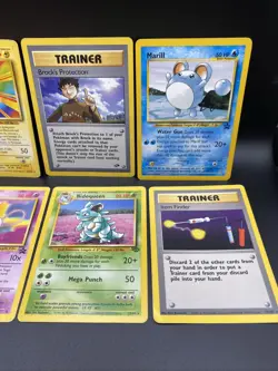 Vintage WOTC Pokemon TCG Non Holo Rare - Lot Of 8 Cards - Image 3