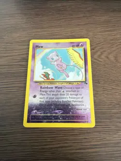 MEW 1/18 - Pokemon TCG Southern Islands - English Reverse Holo Rare Card WOTC - Image 1