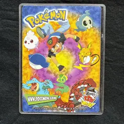 Pokemon Card Mudkip 12/15 Nintendo Wendy's Promo Original HP Rare NM 2002 - Image 4