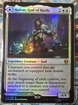 Halvar, God Of Battle, Kaldheim , MTG, #15, NM++ - Image 1