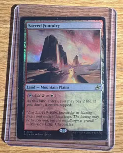 Sacred Foundry Edge of Eternities Foil - Image 1