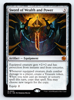 Sword of Wealth and Power - Big Score - Outlaws of Thunder Junction MTG - Image 1