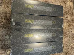 4 Boxes Pokemon TCG Phantasmal Flames Mega Charizard Ultra Premium UPC Sealed - Image 3