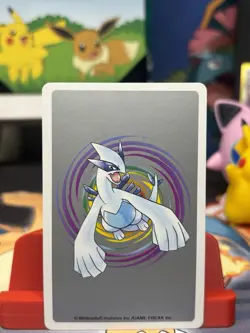 Victreebel 5 Clover Pokemon playing card silver Lugia Back Nintendo JAPANESE -NM - Image 2