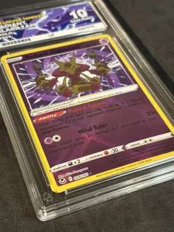 Pokemon TCG Radiant Alakazam 059/195 Holo 2022 Silver Tempest Ace 10 Gem Mint - Image 3