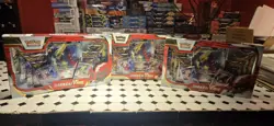 Pokemon TCG Darkrai VSTAR Premium Collection Box Sealed X3 small tears see descr - Image 1