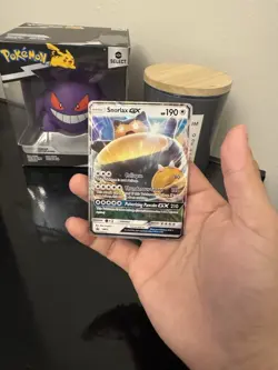 Pokemon TCG Snorlax GX SM05 2016 Sun & Moon Black Star Promo - Image 4