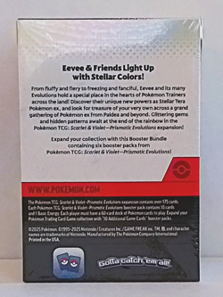 Pokemon TCG Scarlet & Violet Prismatic Evolutions Booster Box - 6 Packs NEW! - Image 3