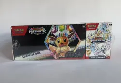 Pokemon Prismatic Evolutions Surprise Box And Booster Bundle SEALED - Image 1