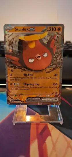 Stunfisk ex - Ascended Heroes 114/217 - Double Rare - Pokemon TCG - NM - Image 1