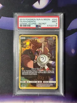 Magnemite #242/236 Pokemon Cosmic Eclipse PSA 9 - Image 1