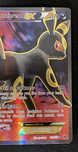 Umbreon Ex (Full Art) - 119/124 Ultra Rare - Pokemon TCG XY - Fates Collide - LP - Image 5
