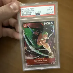2023 ONE PIECE RORONOA ZORO GIFT COLLECTION 2023 PSA 10 - Image 1