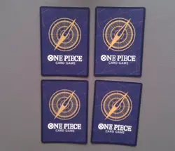 Ace Sabo Luffy SR OP13-007 Playset ×4 One Piece TCG Carrying On His Will English - Image 2
