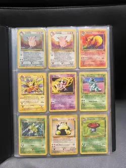 Part Complete Jungle Set Pokemon Cards Collection Bundle No Duplicates 1999 WOTC - Image 1