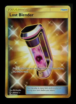Lost Blender 233/214 Lost Thunder 2018 Secret Rare Gold Pokemon Card TCG - Image 1