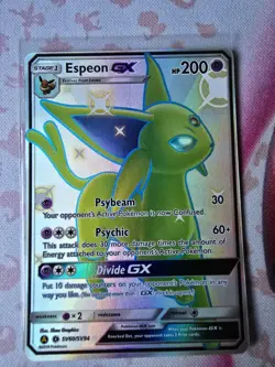 Espeon GX Hidden Fates: Shiny Vault SV60/SV94 Near Mint Pokemon Card - Image 1