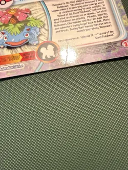 Venusaur Topps Chrome Series #1 Pokemon Card #03 TV Animation - MP - Image 4