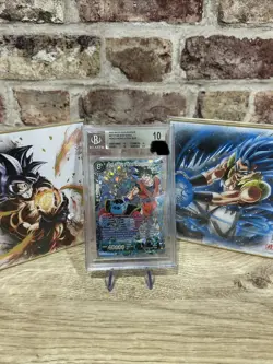 Dragon Ball Super Card Game Son Goku Bgs 10 Bt21-148 Scr - Image 1