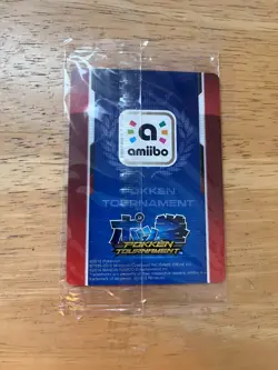 Sealed Shadow Mewtwo Amiibo Card Pokken Tournament Wii U Pokemon 2016 - Image 2