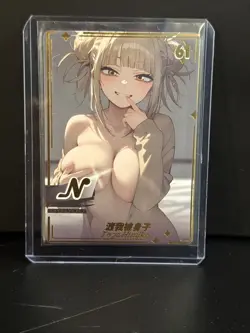 Himiko Toga MHA Genki Parade N 61 Anime Waifu Trading Card - Image 1