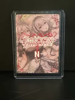 Himiko Toga MHA Genki Parade N 61 Anime Waifu Trading Card - Image 2