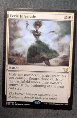 Eerie Interlude - Duel Decks: Blessed vs. Cursed - MTG - Magic The Gathering LP - Image 1
