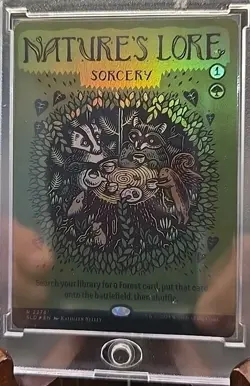Nature's Lore (2278) Secret Lair: Prints Charming MTG Foil Near Mint - Image 3
