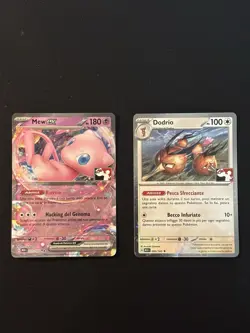 Lotto Mew Ex Dodrio Play! Pokemon Prize Pack Series 5 Ita🇮🇹 Master Set 151... - Image 1
