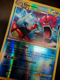 Gyarados Shiny Reverse Holo HeartGold & SoulSilver 123/123 ITA – Carta Pokemon - Image 4