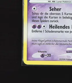 Cresselia - Pokemon Karte TCG 2/100 Rare Holo Majestatischer Morgen /U37 - Image 5
