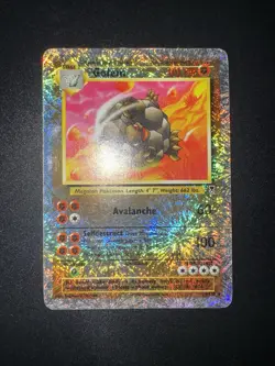 2002 Pokemon Legendary Collection Reverse Holo Bundle - Raticate/Tentacool/Golem - Image 3