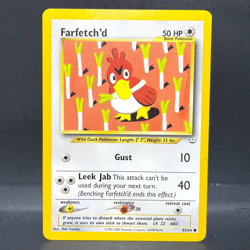 2000 POKEMON NEO REVELATION FARFETCH'D 43/64 (LP) COMMON - Image 1