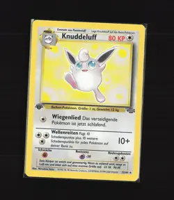 Knuddeluff - 1. Edition - Pokemon Karte TCG WOTC 32/64 Non Holo Dschungel /Y91 - Image 2