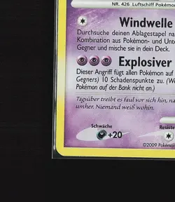 Drifzepeli - Drifblim Pokemon Karte DP34 BS Promo DP Black Star Promos /E83 - Image 5