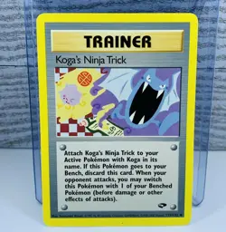 Koga's Ninja Trick 115/132 Gym Challenge Pokemon Card Non-Holo - Image 1