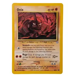 Onix 69/111 Neo Genesis Vintage Pokemon Card WOTC 2000 NM - Image 1