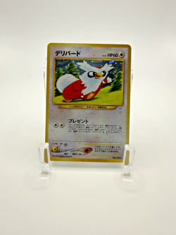 Delibird No. 225 Holo Rare Neo Revelation 2000 Japanese Pokemon Card NM - Image 1