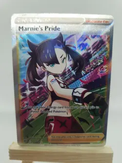 Pokemon Marnie's Pride 171/172 Ultra Rare Full Art Holo Trainer TCG Card - Image 1