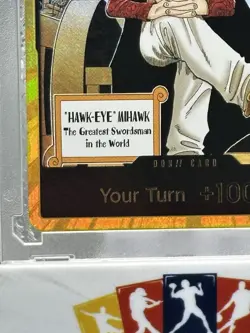DON!! Card Gold Frame Mihawk OP14 - The Azure Sea's Seven | One Piece Card Game - Image 5