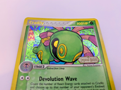 Pokemon Card - Reverse-Holo Cradily 3/92 EX Legend Maker *LP* Rare - Image 4