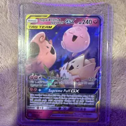 Pokemon Togepi & Cleffa & Igglybuff GX TAG TEAM Ultra Rare Holo Card 143/236 - Image 1
