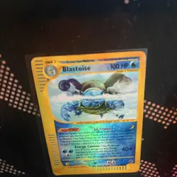 Blastoise 4/165!! Expedition 2002 Rare Holo e-Series Pokemon Card TCG - Image 4