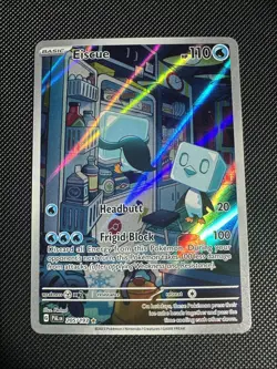 Eiscue Rare Illustration Card 205/193 Sv02 Paldea Evolved NM Condition - Image 1