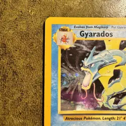 Pokemon TCG Gyarados Holo 6/102 Base Set Card LP Condition - Image 5