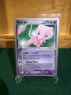 Mew Ex 88/92 Non Holo Pokemon Card - 2007 World Championships - Image 1